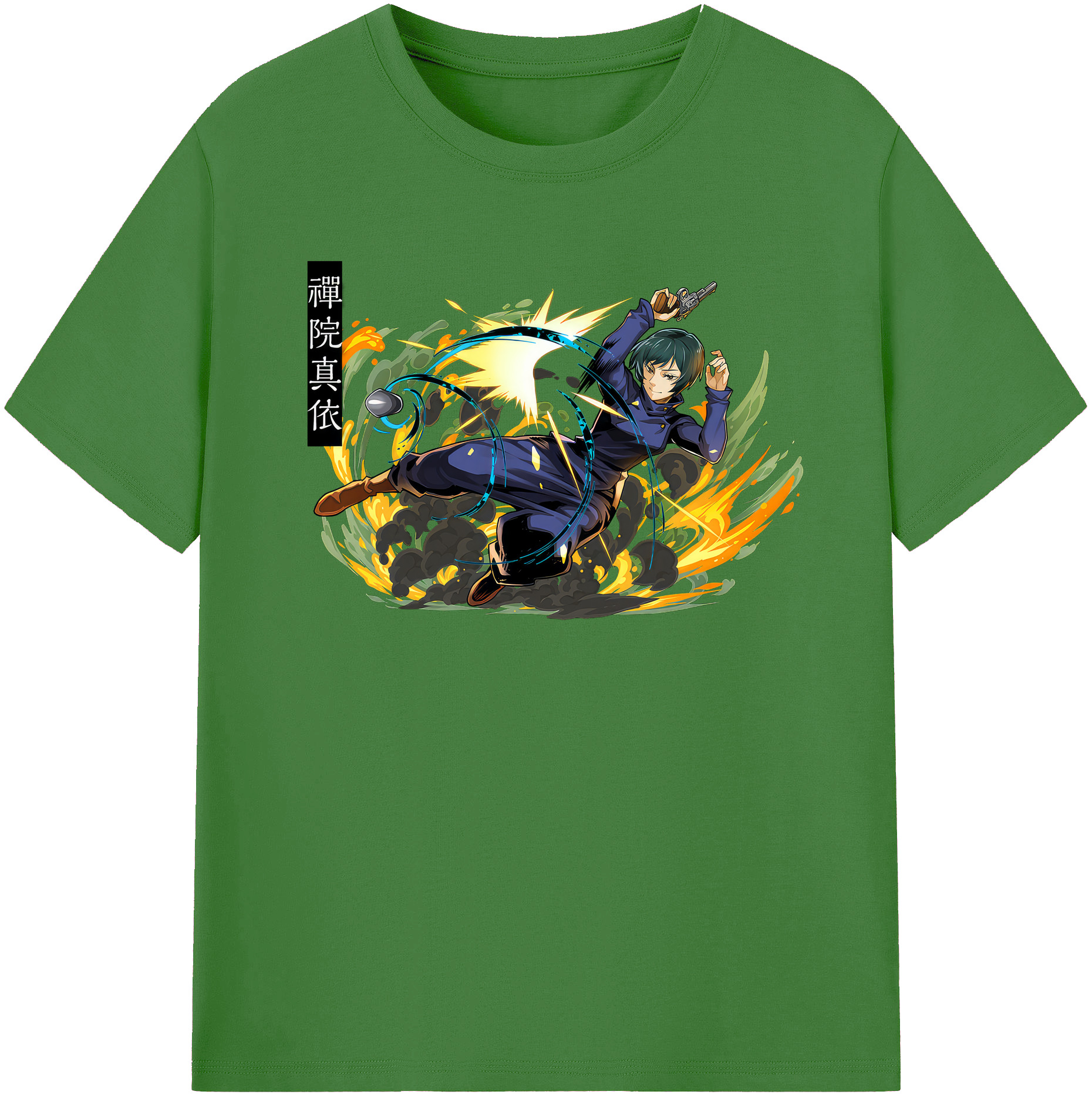 （画像用） 呪術廻戦 Jujutsu Kaisen レディースカジュアルプリントTシャツ（綿100％）